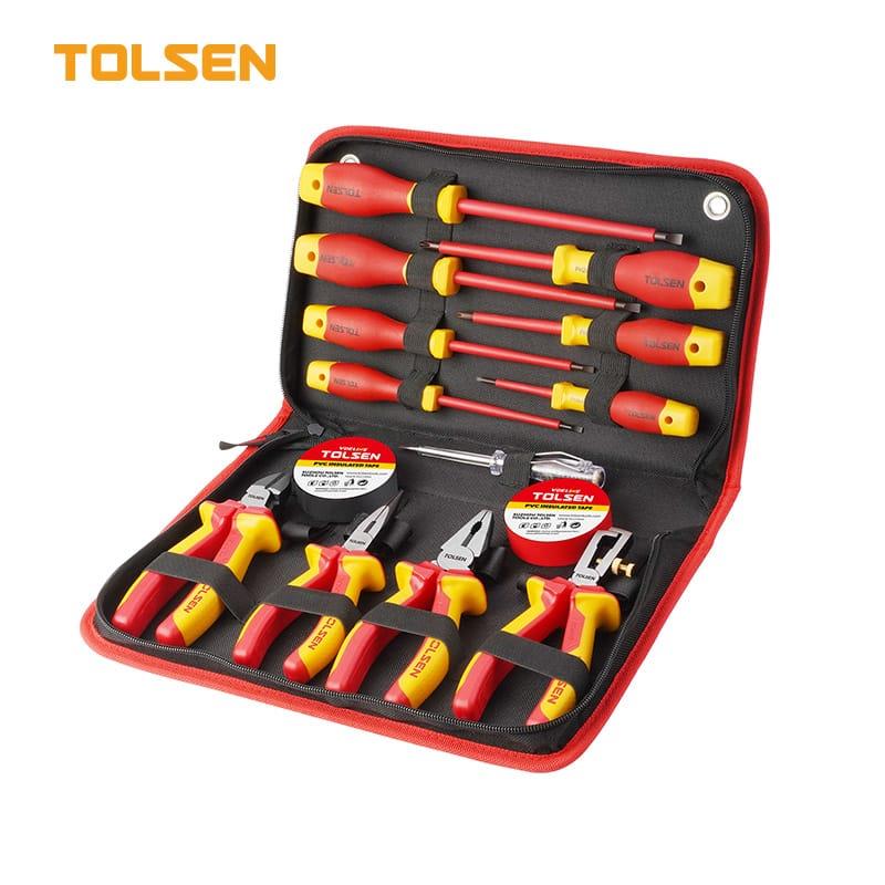 TOLSEN ELEKTRİKÇİ ALET SETİ 14 PRÇ.