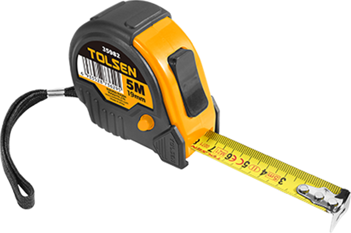 TOLSEN METRE 5 MT PVC KORUMALI