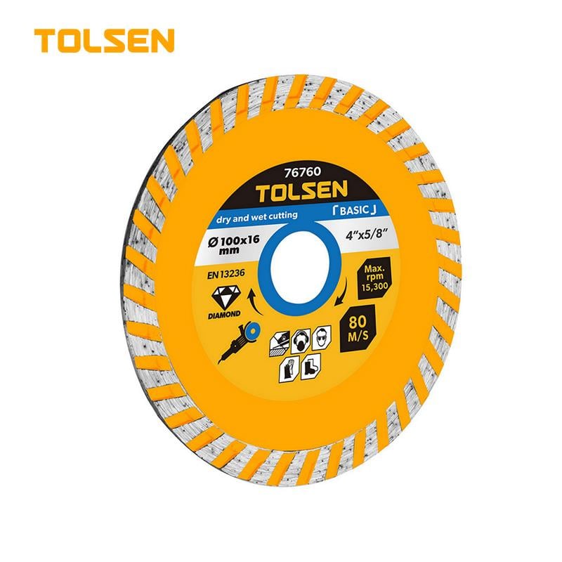 TOLSEN TURBO ELMAS KESME 125 MM