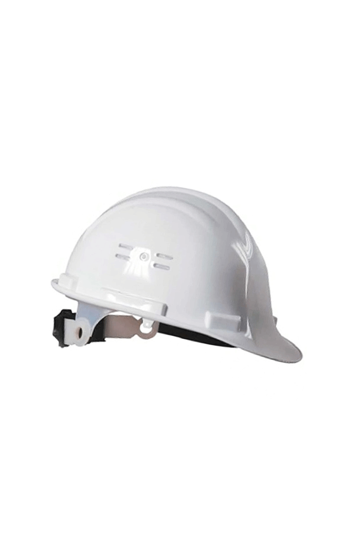 BARET İŞÇİ ŞAPKASI BEYAZ VİDALI PLASTİK