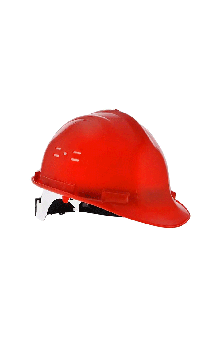 BARET İŞÇİ ŞAPKASI KIRMIZI VİDALI PLASTİK