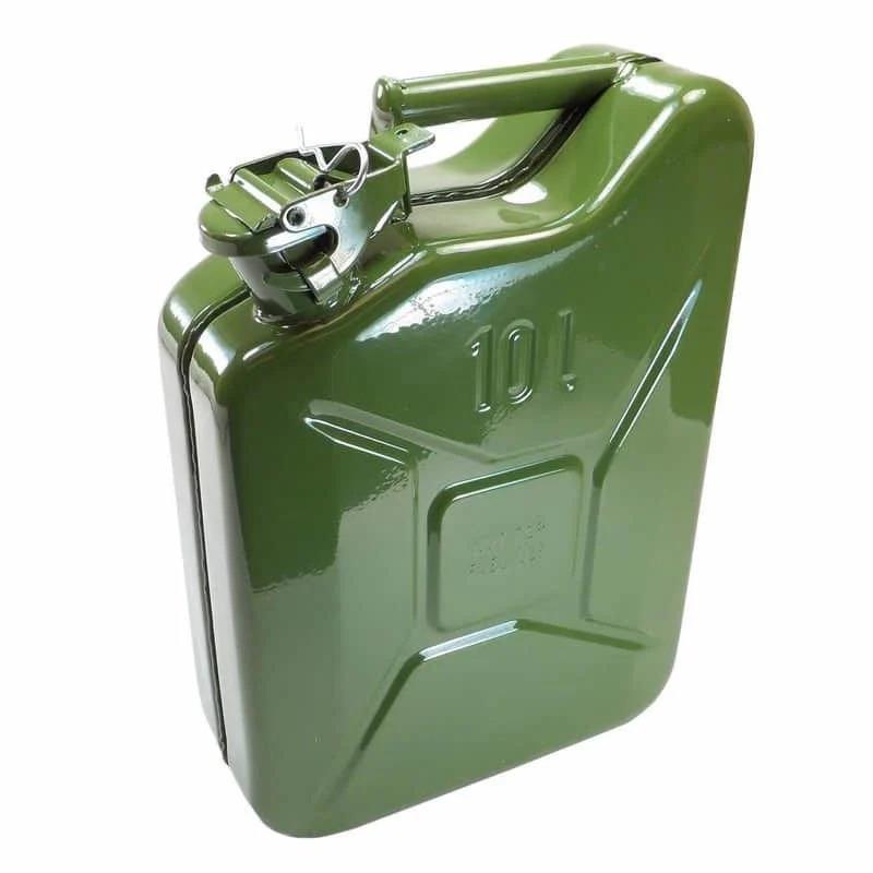 EDW BENZİN TANKI METAL 10 LT. HAKİ SADE BİDON