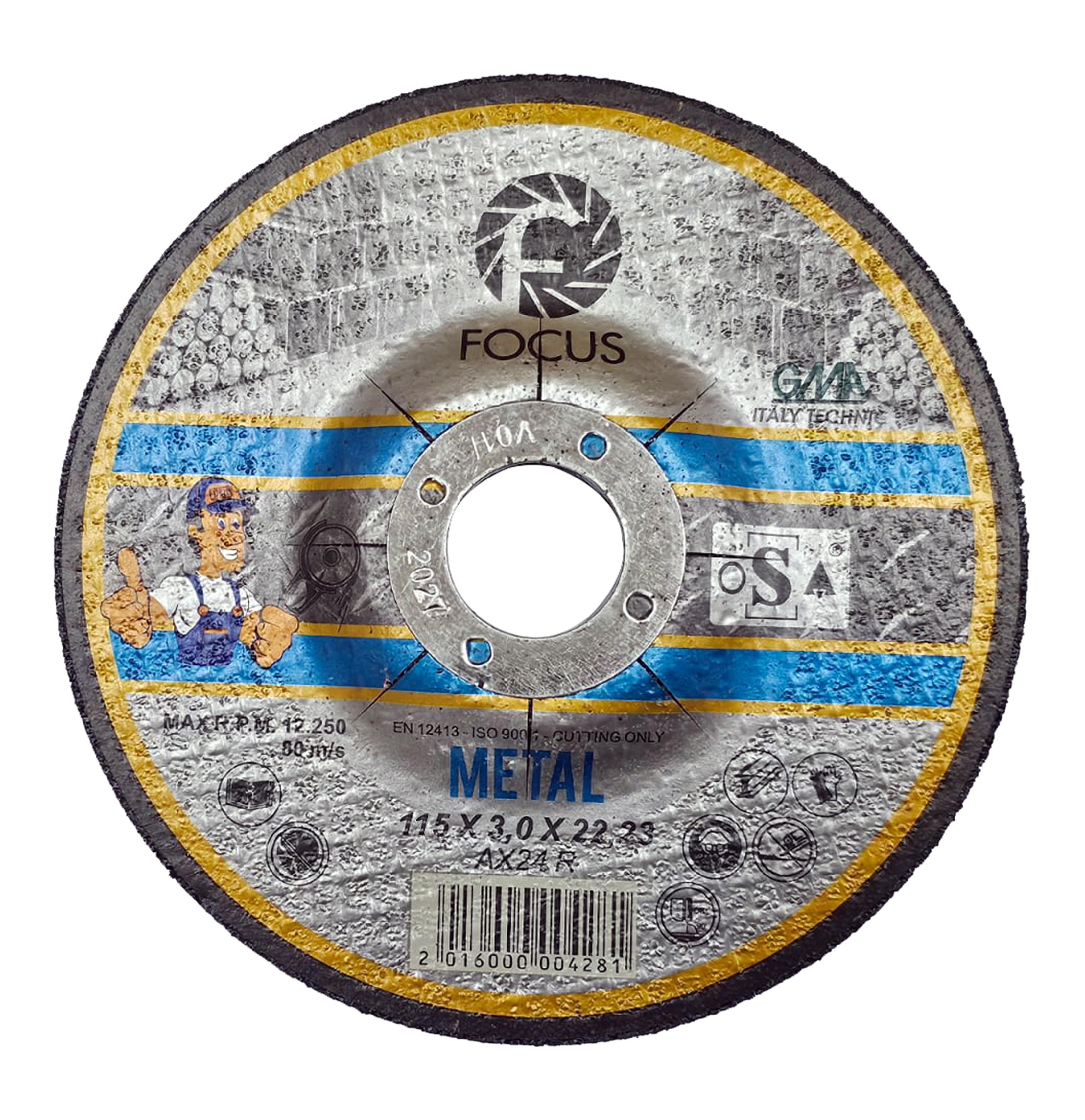 FOCUS DEMİR KESME 115 X 3.0 MM