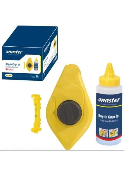 MASTER BOYALI ÇIRPI İPİ KIRMIZI ÇİZİM İPİ