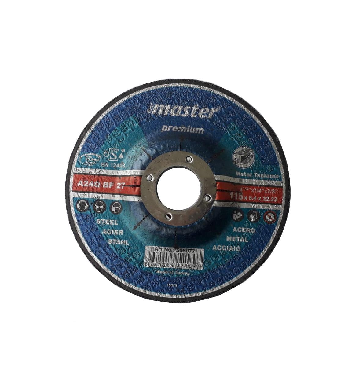 MASTER DEMİR YEDİRME TAŞI 115 X 6,4 