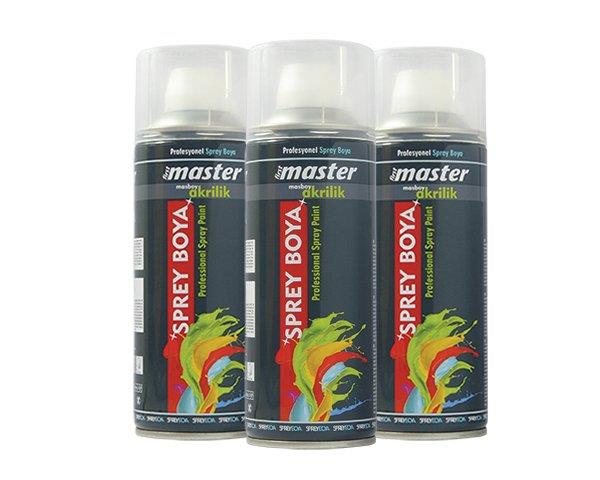 MASTER SPREY BOYA MAT BEYAZ RAL:9010
