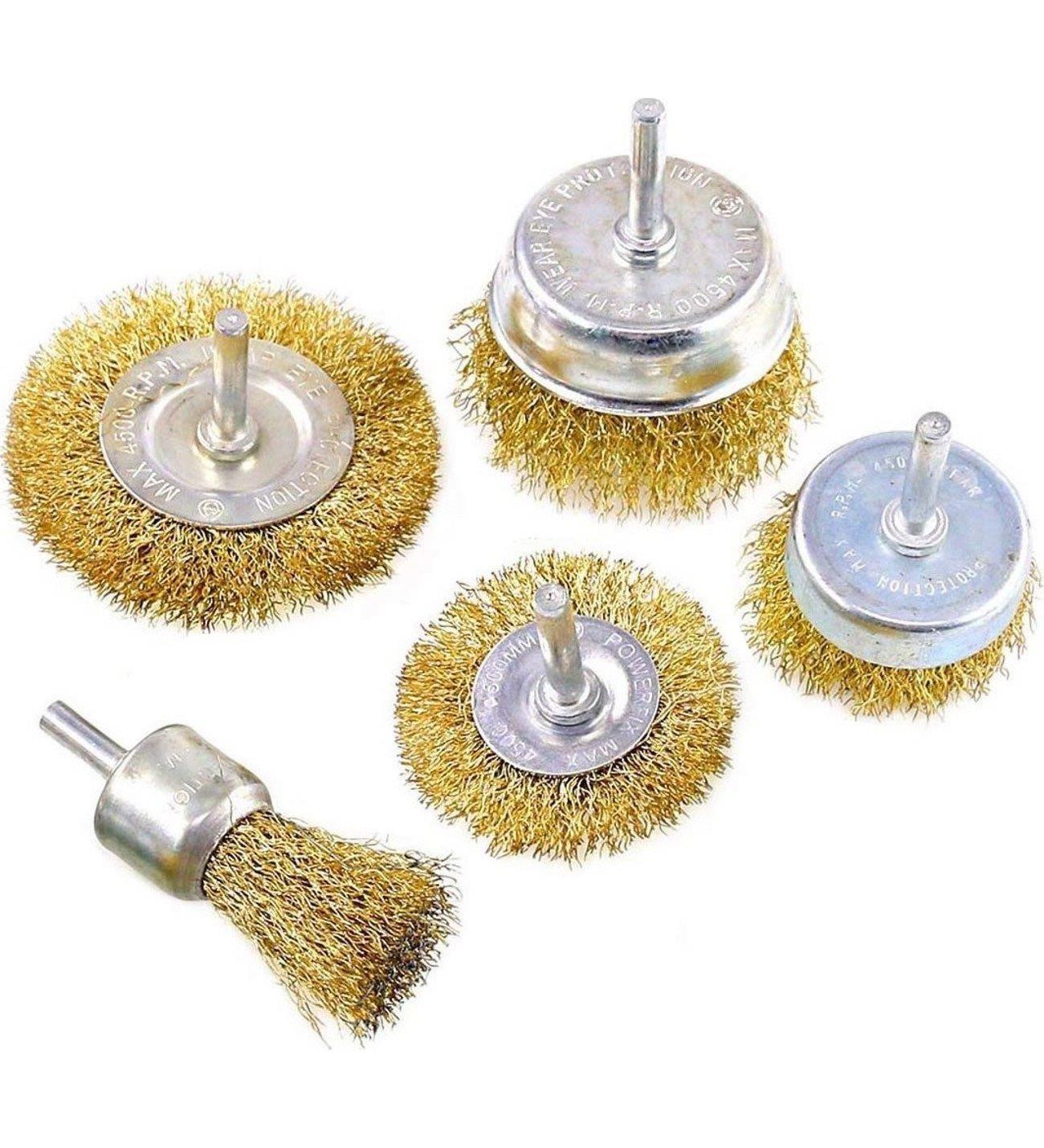 MATKABA TAK. TEL FIRÇA SETİ 5'Lİ WIRE BRUSH