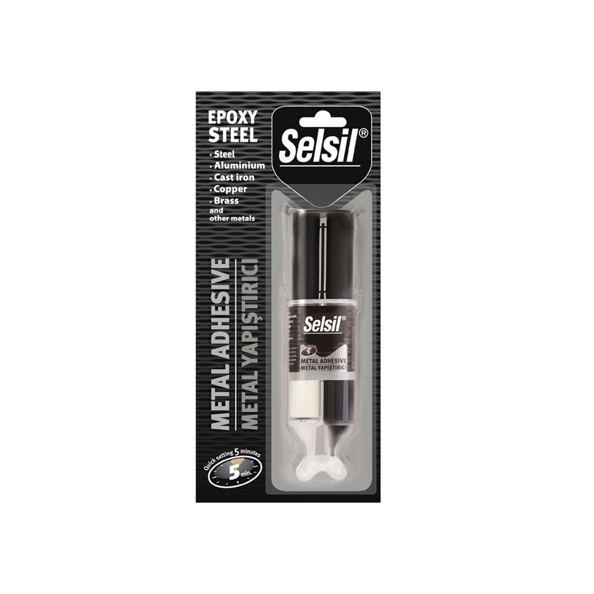 SELSİL METAL YAPIŞTIRICI ŞİRİNGA 28GR