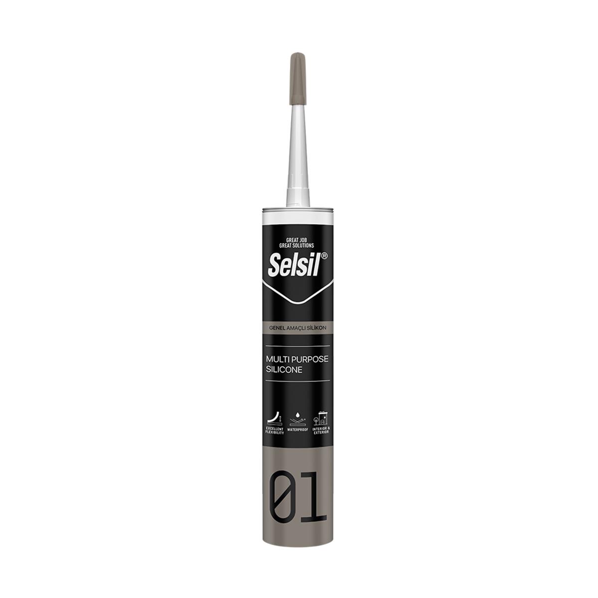 SELSİL SİLİKON 280 ML BEYAZ