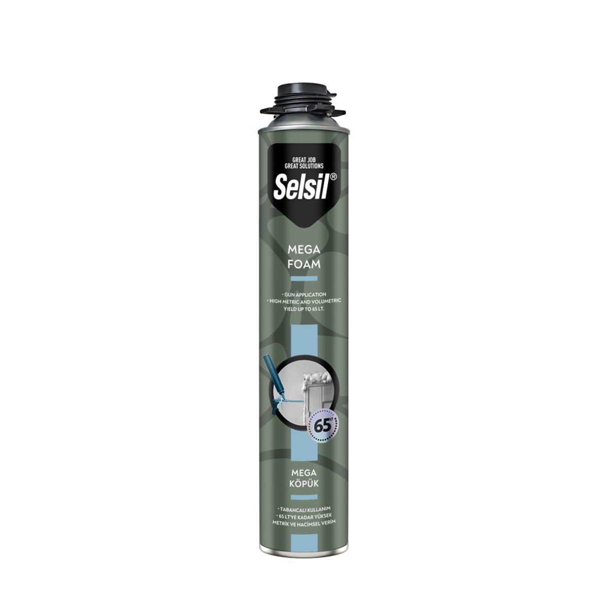 SELSİL TABANCALI KÖPÜK 750ML=845GR