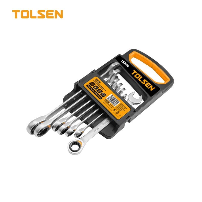 TOLSEN 7 PRÇ. CIRCIRLI ANAHTAR SETİ 