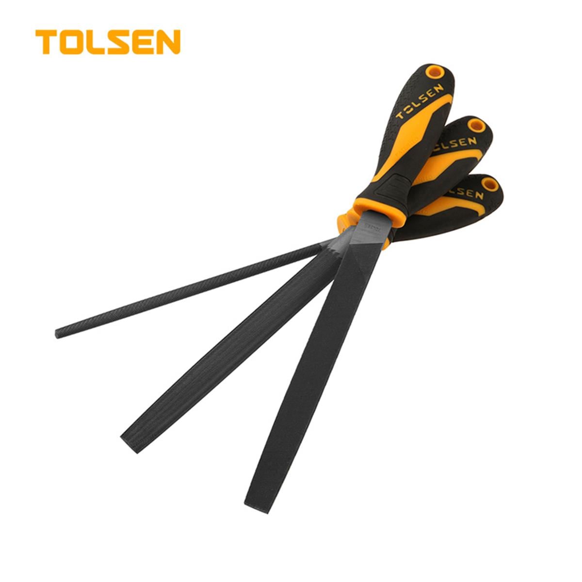 TOLSEN DEMİR EĞE SETİ 3 LÜ 200MM