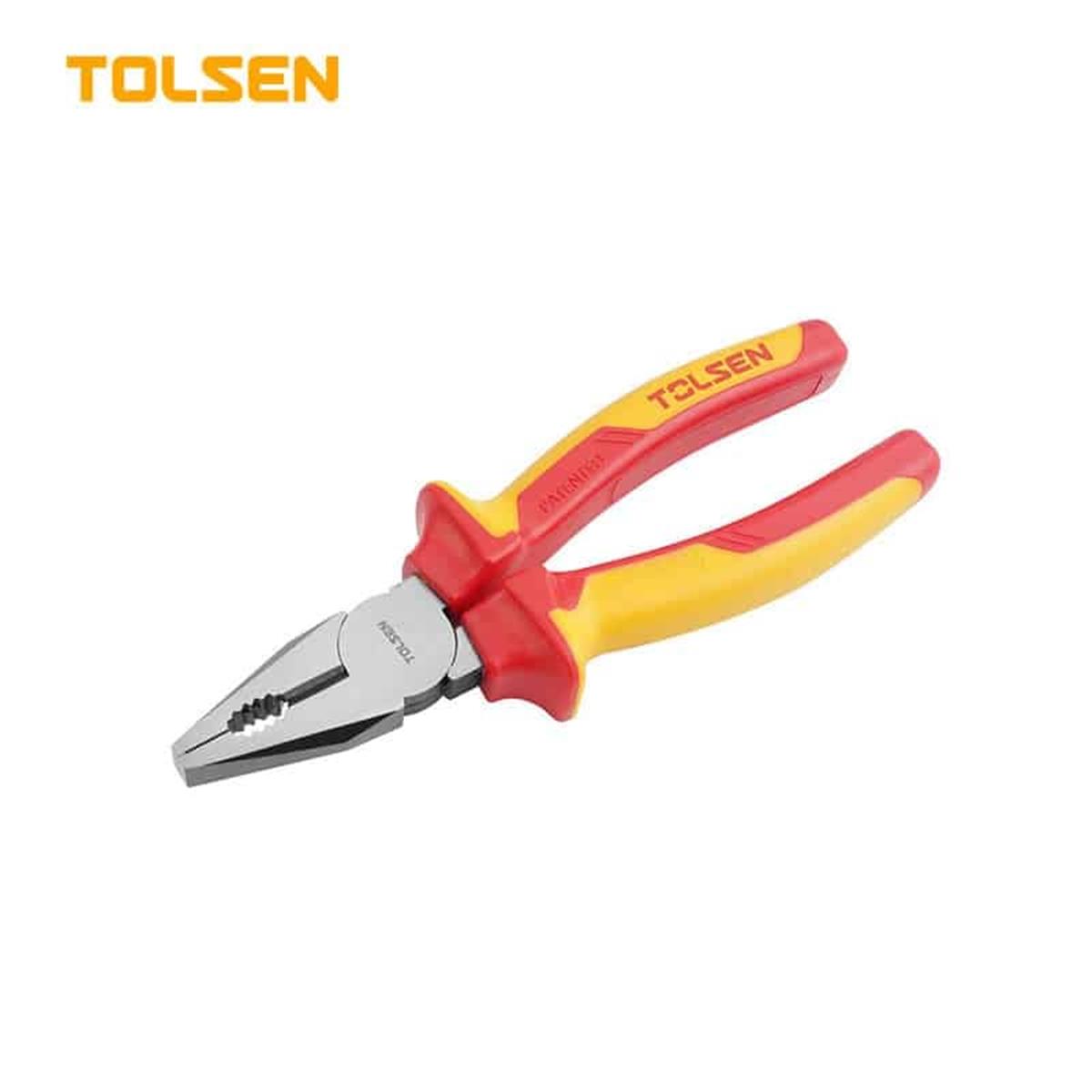 TOLSEN ELEKTRİKÇİ PENSASI 180 MM İZOLELİ