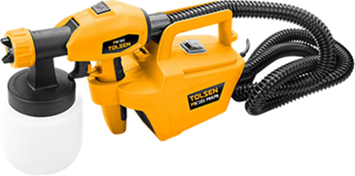TOLSEN ELEKTRİKLİ BOYA TABANCASI 650W 2 MT.HORTUM