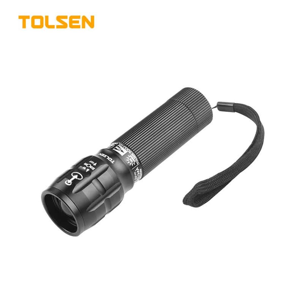TOLSEN LED EL FENERİ 120 MT MENZİL  