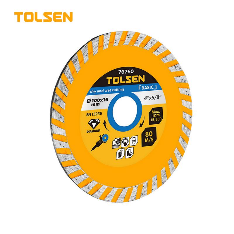 TOLSEN TURBO ELMAS KESME 125 MM