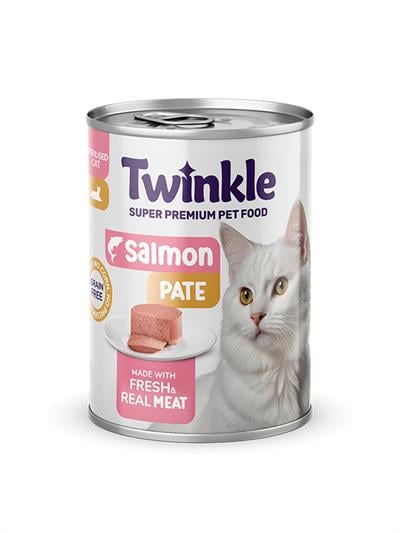 Twinkle Pate Somonlu Kısırlaştırılmış Kedi Konservesi