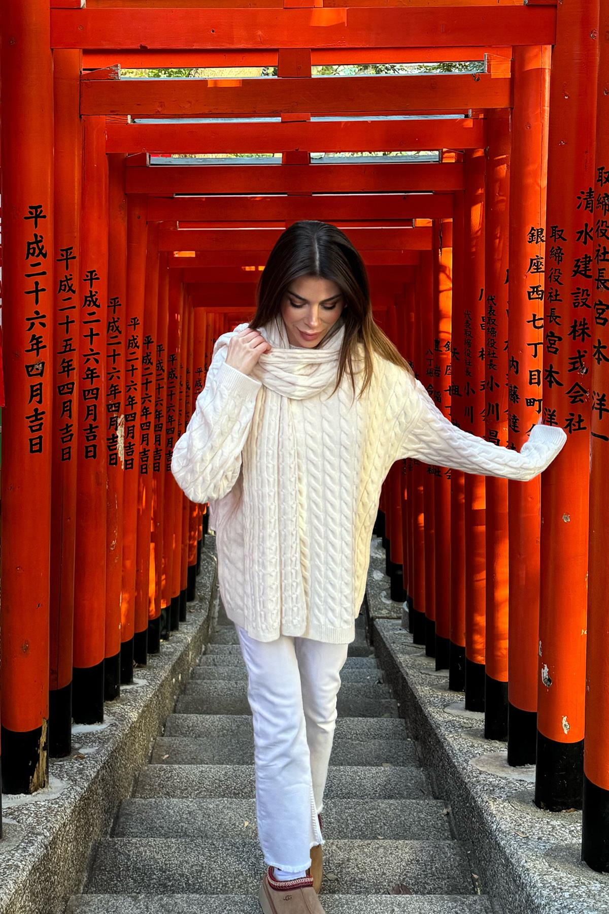 Atkılı Örme Kazak