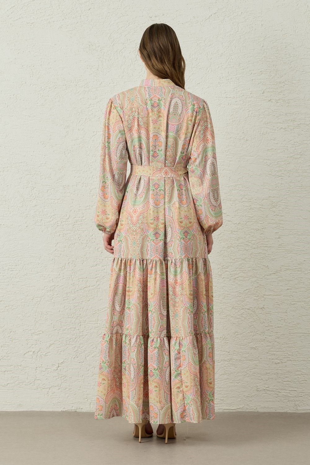 Bloom Serisi Elbise-Oranj