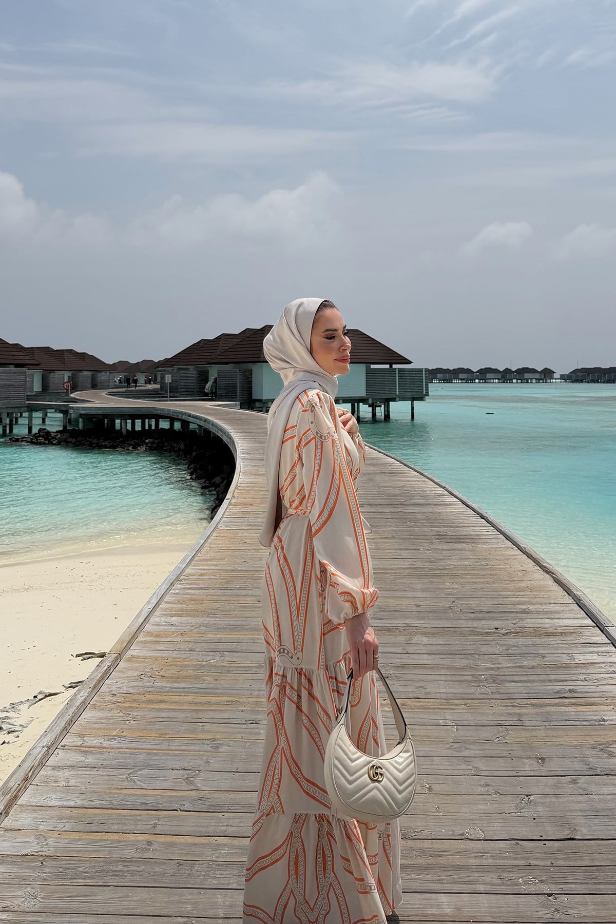 Bloom Serisi Elbise-Oranj