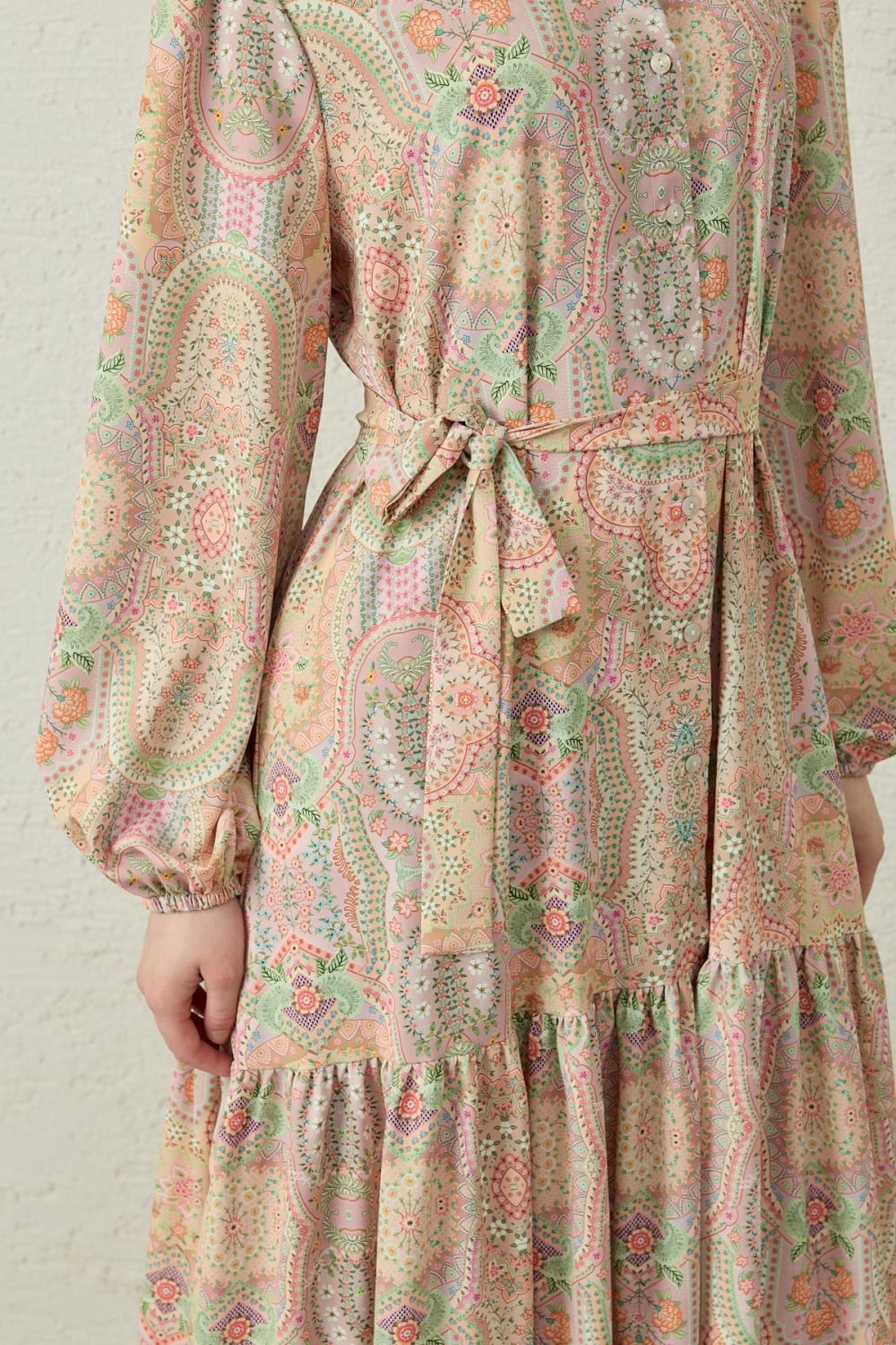 Bloom Serisi Elbise-Oranj