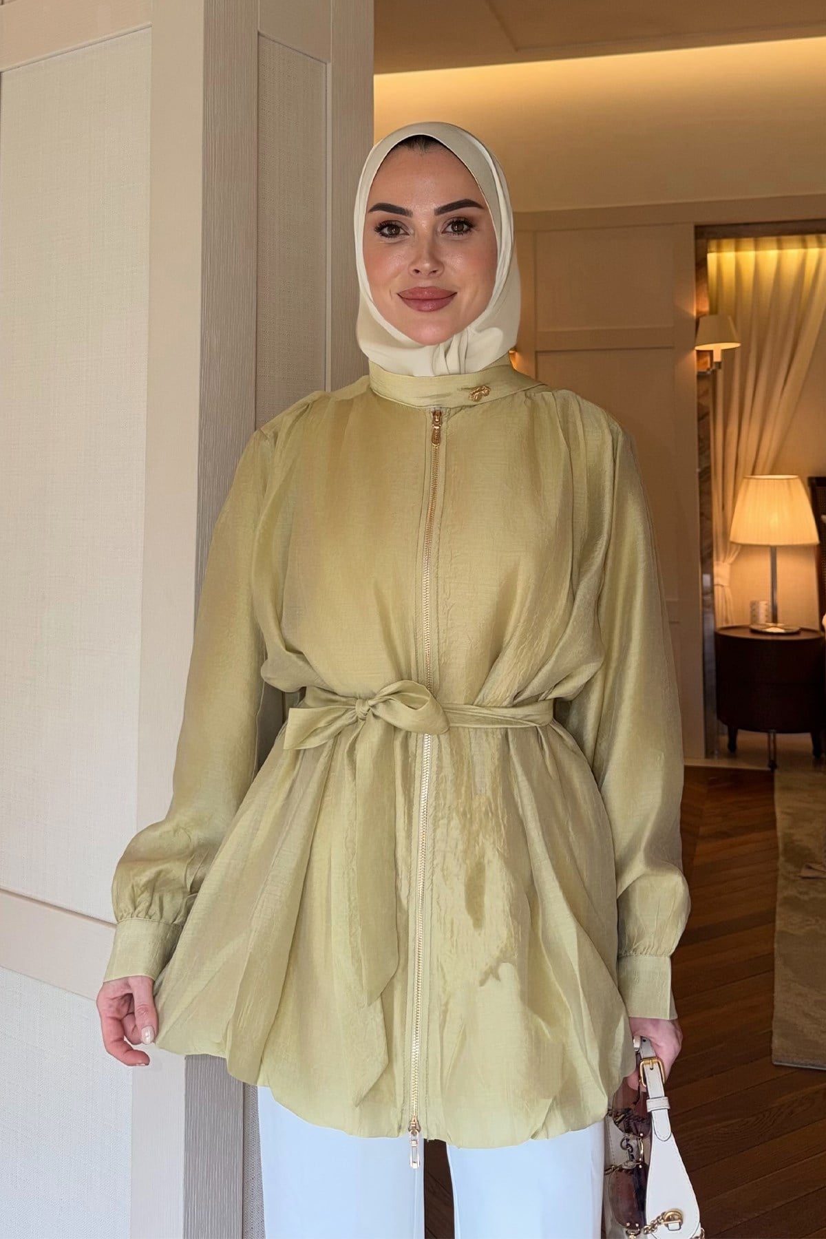 Bomber Olive Ceket