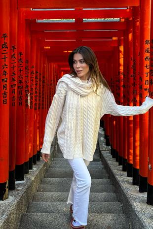 Atkılı Örme Kazak