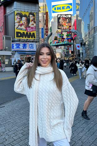 Atkılı Örme Kazak