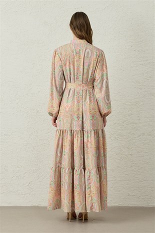 Bloom Serisi Elbise-Oranj