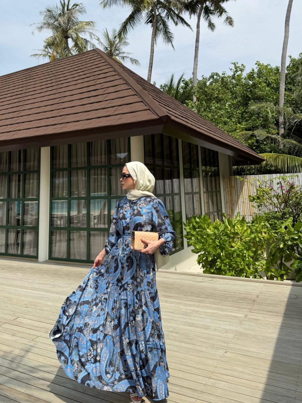 Bloom Serisi Elbise-Lacivert