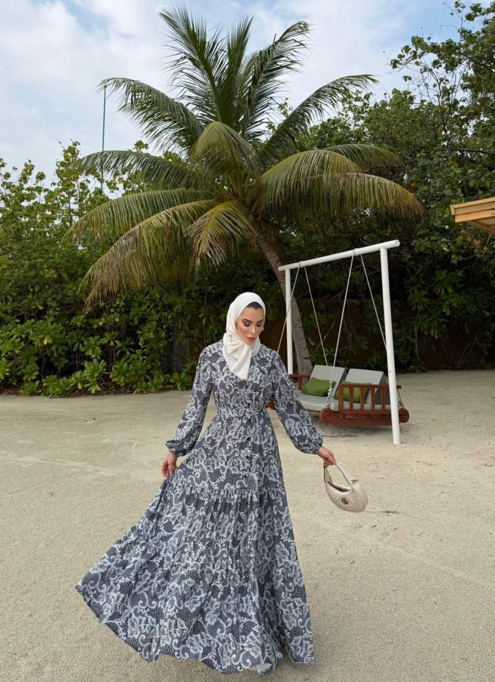 Bloom Serisi Elbise-Siyah