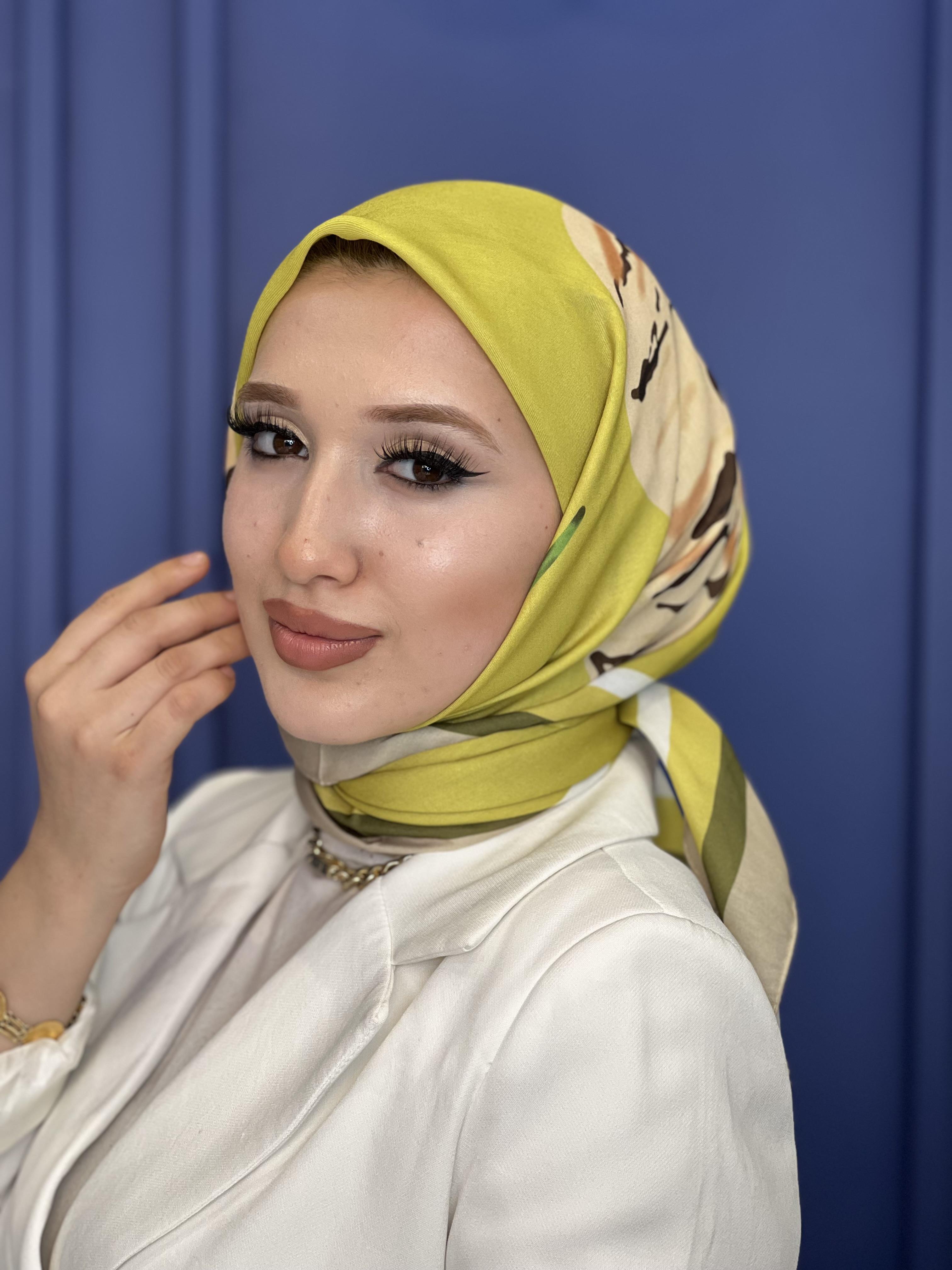 Flora Desen - Olive Yeşil