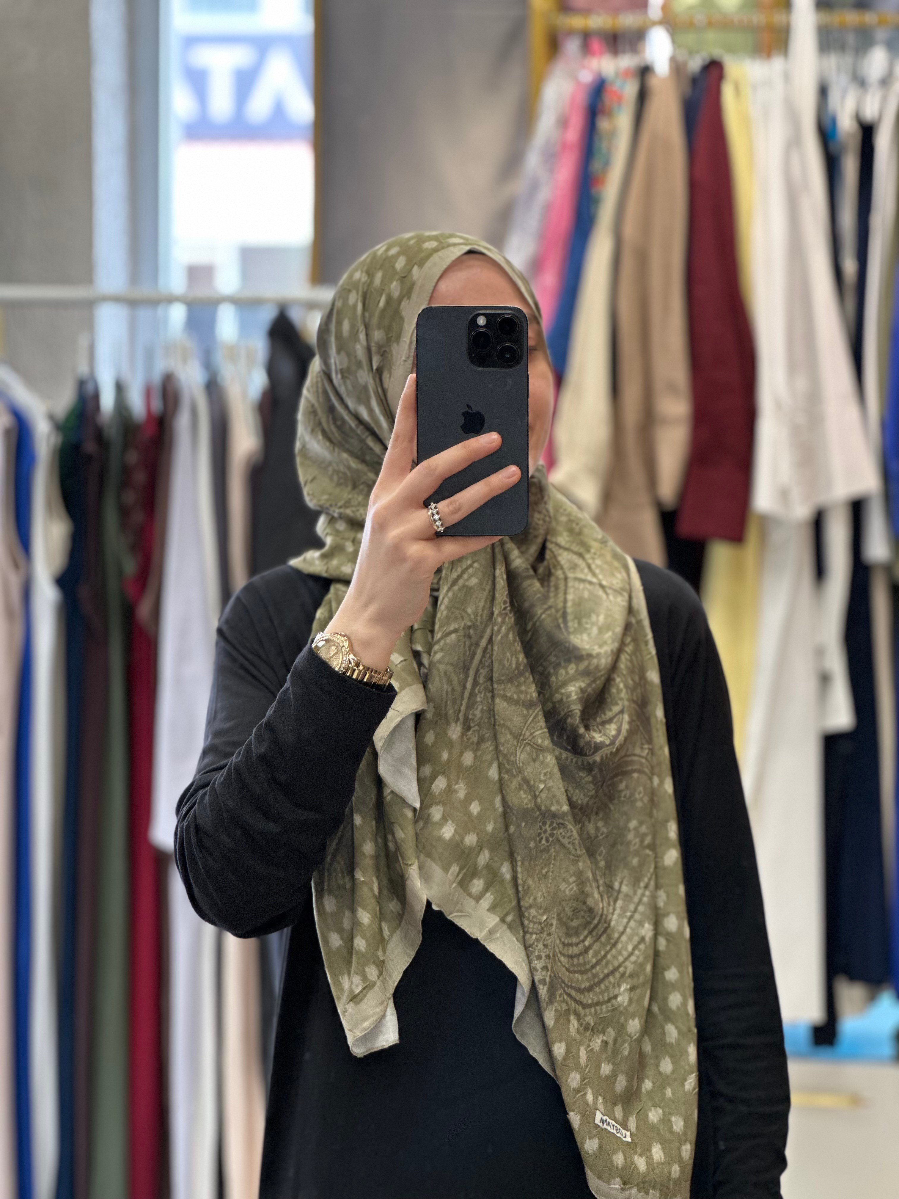 Puantiye Desen Bambu Jakar - Küf