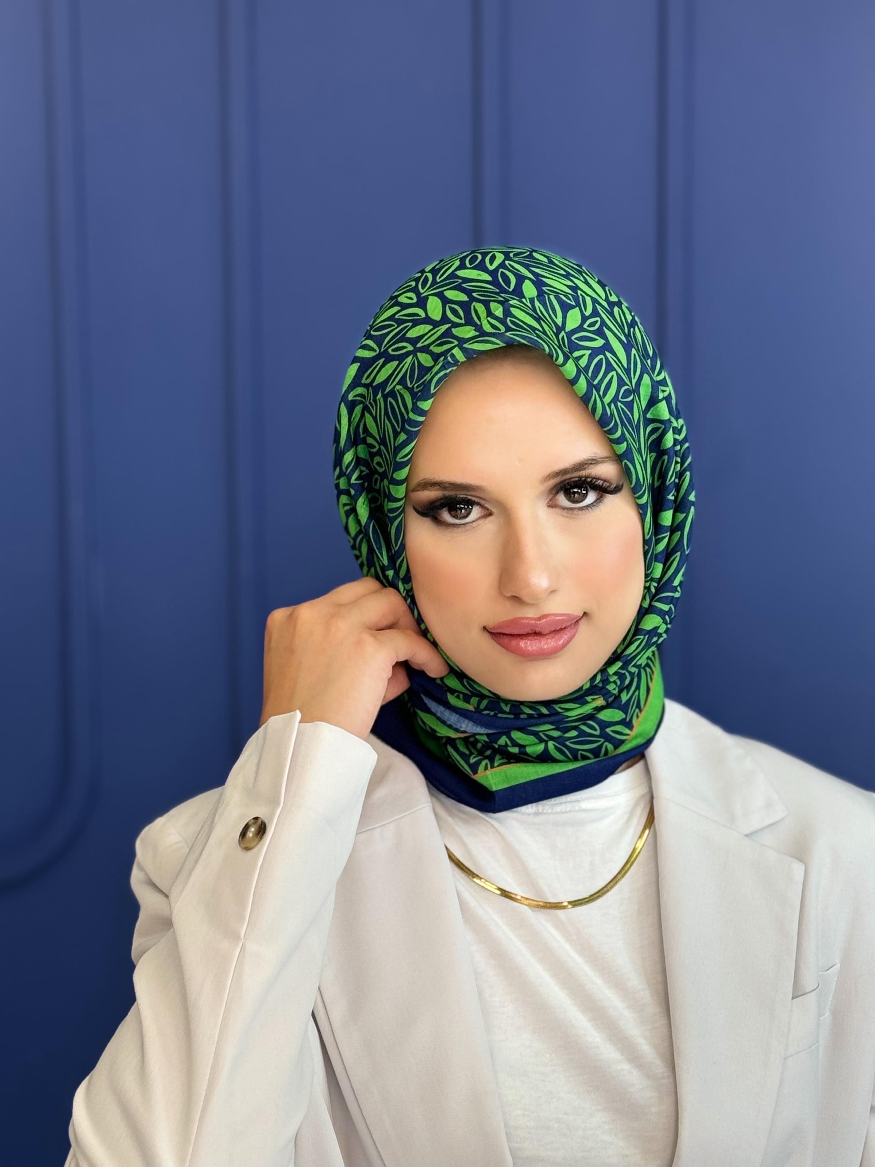 Soft Pamuk Yaprak Desen - Benetton