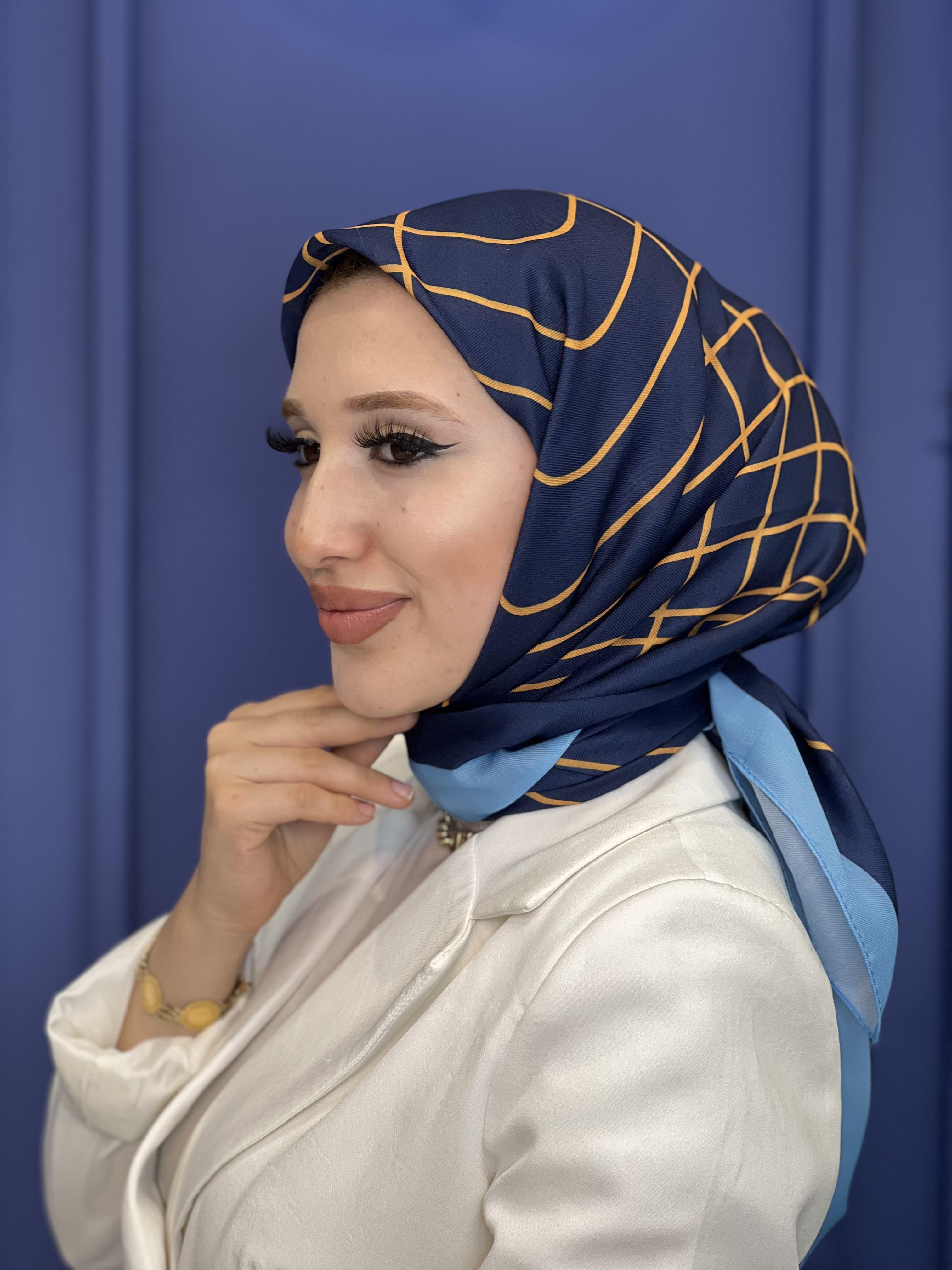 Zarif Desen - Lacivert