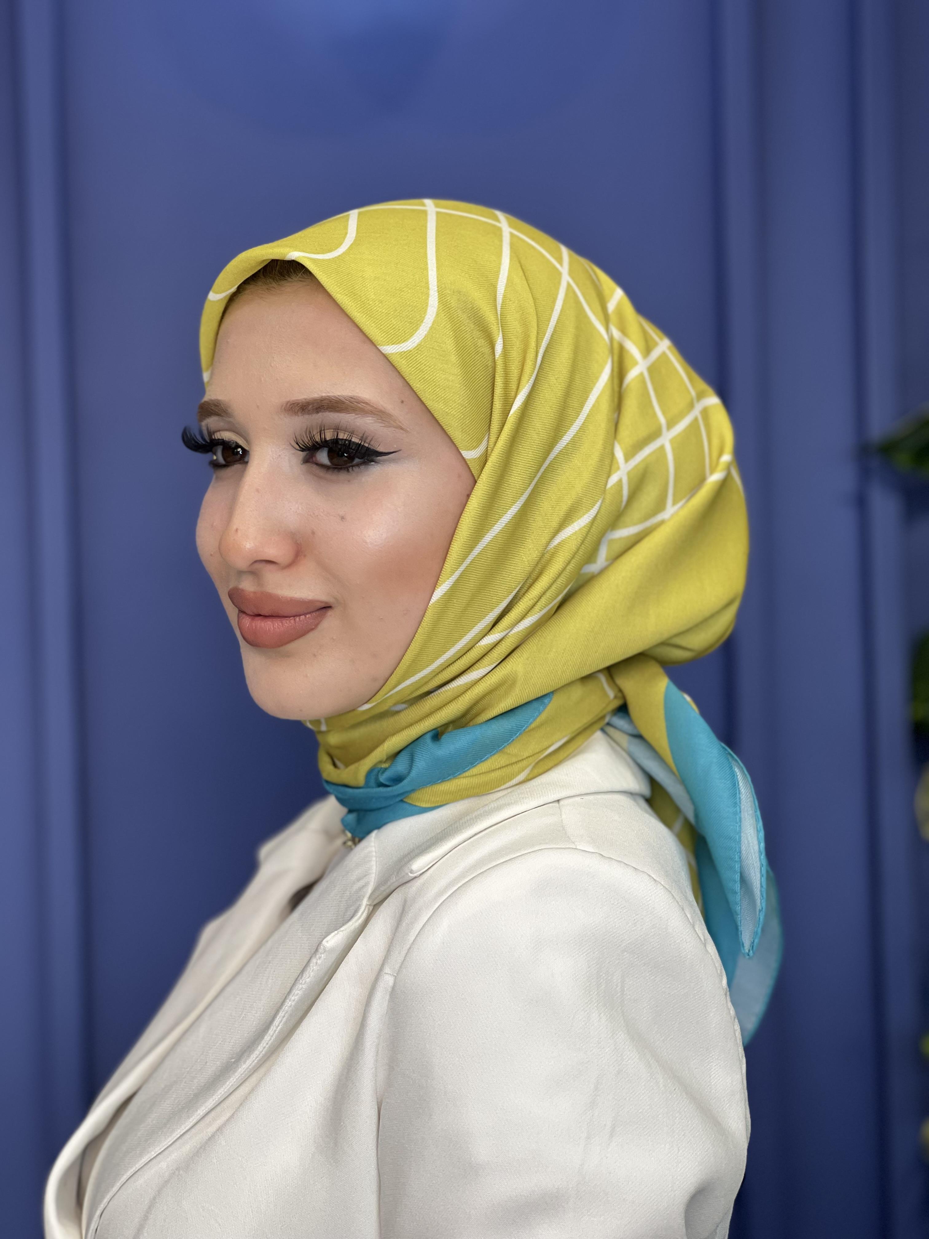 Zarif Desen - Olive Yeşil