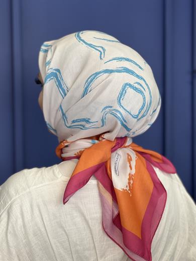 Batik Desen - Beyaz