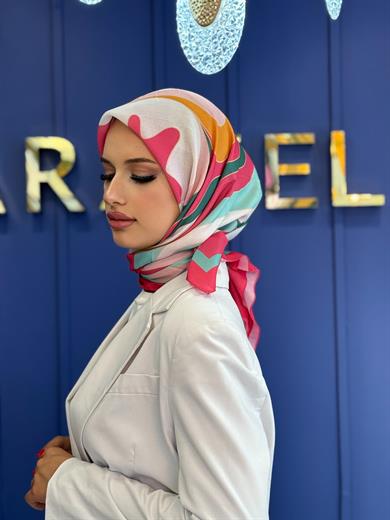 Color Desen -Fuşya Sarı