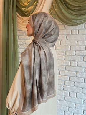 Degrade Desen Bambu Jakar  - Vizon