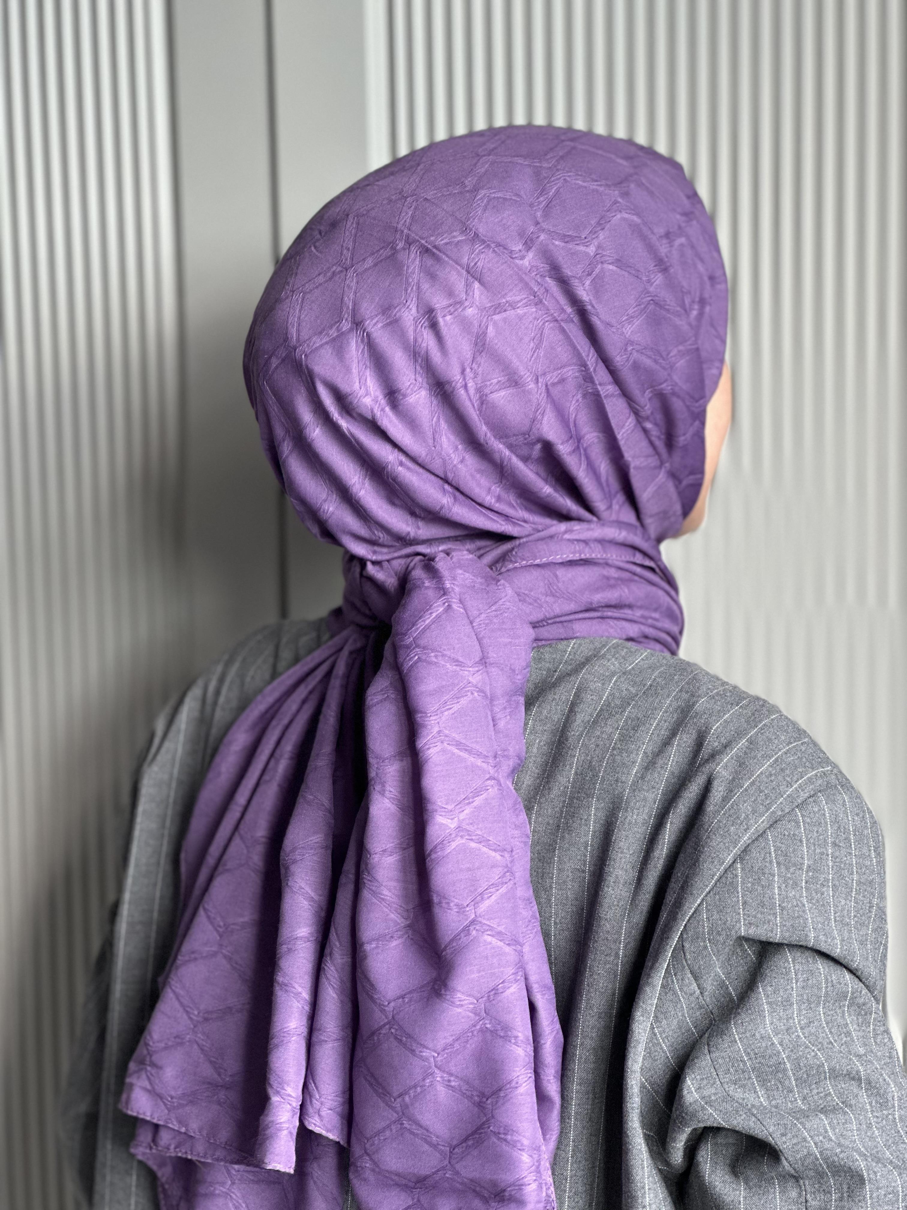 Bambu Jakar Şal - Lavanta