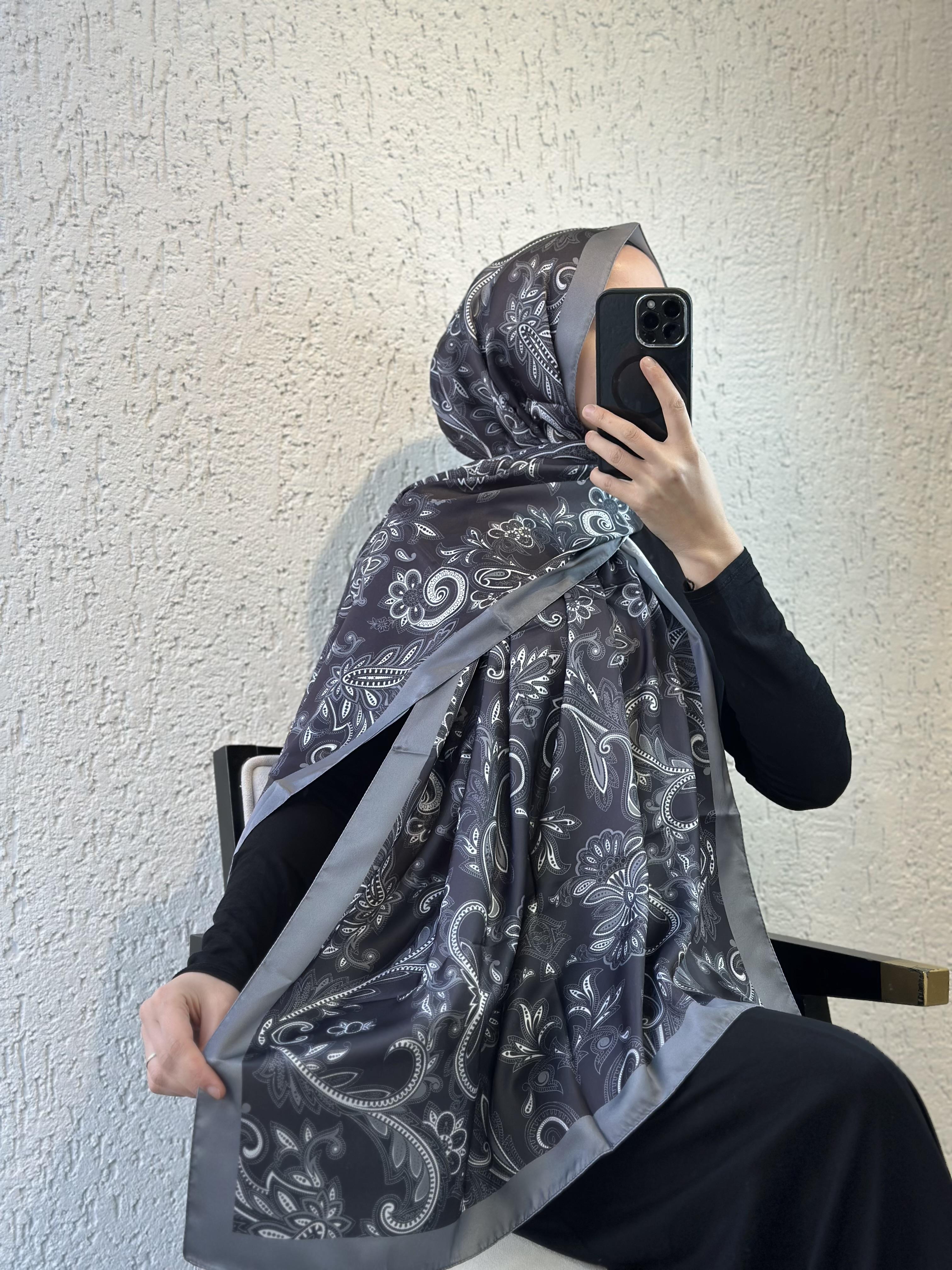 Eliz Desen Şal - Füme