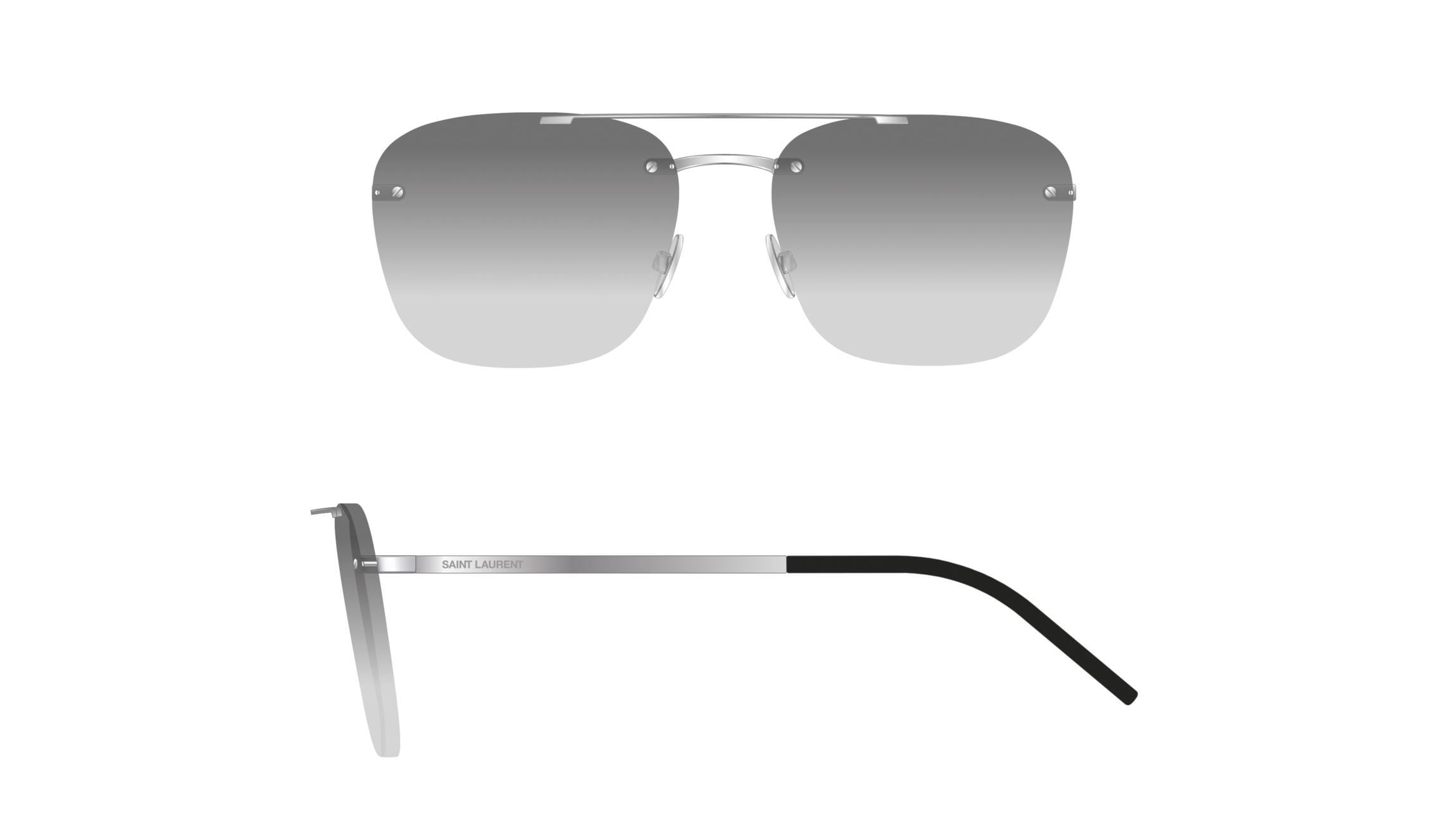 Saint Laurent SL 309 RIMLESS 002 58 17