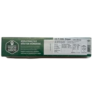 Askaynak AS P-308L Süper Paslanmaz Kaynak Elektrotu 3,25x300 65li