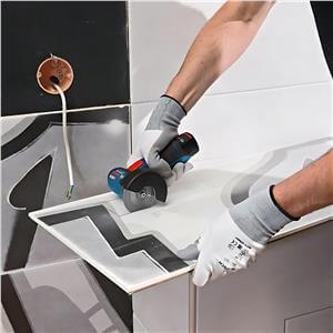 Bosch 2608615020 Sert Seramik Porselen Kesmek için Elmas Bıçak 76*10 mm