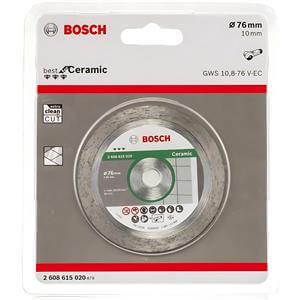 Bosch 2608615020 Sert Seramik Porselen Kesmek için Elmas Bıçak 76*10 mm