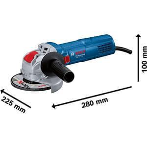 Bosch GWX 750-115 X-Lock Avuç Taşlama Makinesi - 06017C9000