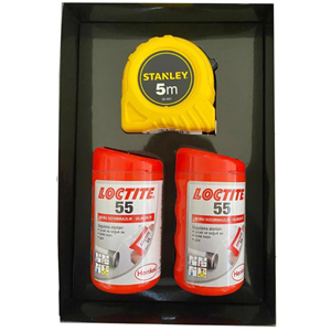 Loctite 55 Silikonlu Sızdırmazlık İpi 48*160 m 2 Adet Stanley Metre Hediyeli