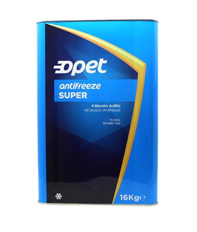 Opet Süper Antifriz 16 KG - Mavi Dört Mevsim Koruma