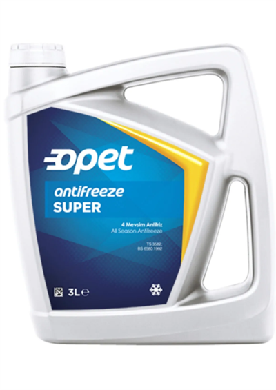 Opet Süper Antifriz 3 Lt Mavi Dört Mevsim Koruma 
