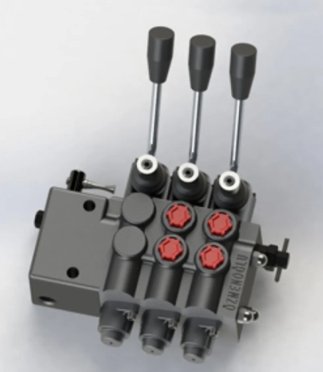 HİDROLİK DAMPER VALFI 4 ÇIKIŞ+(Bağımsız Hidrolik) ÖZMEN